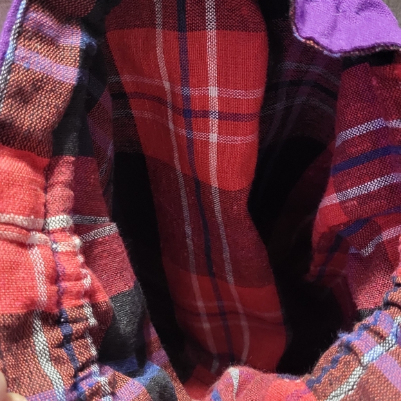 Patchwork Owl Drawstring Backpack - Picture 10 of 12